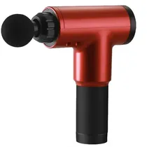 Pistola Masajeador Corporal Facial Gun RF-710 Rojo