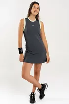 Vestido para Beach Tennis Padel Nox Pro Charcoal Gris