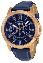 Relogio Masculino Fossil Grant Chronograph Analogico FS4835