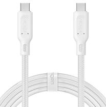 Cabo USB-C para USB-C 2.0 Spigen Durasync 000CA25703 1.5 Metros Branco