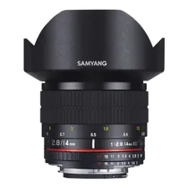 Lente Samyang Nikon MF 14MM F/2.8 Ae Ed As If Umc