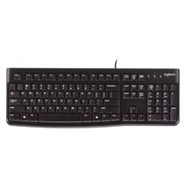 Teclado Logitech K120 920-002478 Ingles - Preto