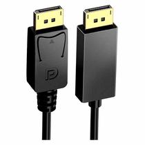 Cabo de Video Displayport Macho para HDMI Macho 1.8 Metros - Preto