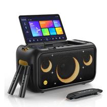 Speaker Joog BY Ikarao Break X1 / 13.3" / Bluetooth / Wifi / USB / Aux / HDMI / 2 Microfones / 800W - Preto