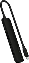 Adaptador 6 Em 1 Slim Multiport USB-C Satechi ST-P6SK - Black