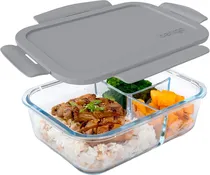 Lancheira de Vidro Bentgo Glass - Bgogls-Y Grey