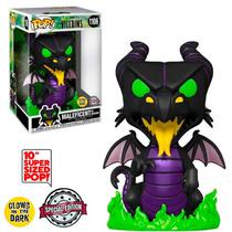 Funko Pop Disney Villains *Super Sized 10* Maleficent Glow *Ex* 1106