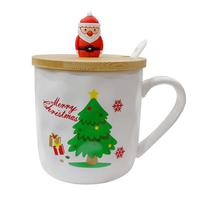 Taza Navidena Arbol 13X8.8CM 350ML