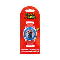 Relogio Digital Super Mario GSM4222BOI Rojo/Plata