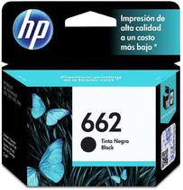 Tinta HP 662 CZ103AL Negro 2ML