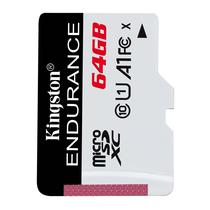 Cartao de Memoria Micro SD Kingston High Endurance 64GB C10 A1  Sdce/64GB