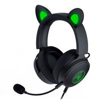 Headset Gamer Razer Kraken Kitty Edition V2 Pro RZ04-04510100-R3U1 RGB USB - Preto