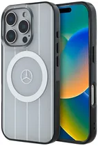 Capa Mercedes-Benz para iPhone 16 Pro Max MEHMP16X23HRSW - Black