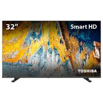 Smart TV Toshiba 32V35LS, Tela 32" Qled HD Wi-Fi, USB, Preto