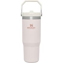 Garrafa Termico Stanley The Iceflow Flip Straw Tumbler de 887 ML - Rose Quartz