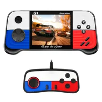 Console Portátil Game Box G9 de 3" com 666 Jogos - Preto/ Azul/ Vermelho/ Branco + Controle (Espanhol/ Inglês)