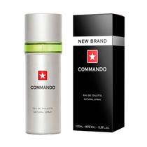 Perfume Masculino New Brand Prestigie Commando 100ML