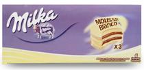 Chocolate Milka Alfajor Mousse Branco X3 6 X 55GR.