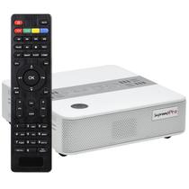 Receptor Digital Fta Cinebox Supremo Pro Iks / SKS - Branco