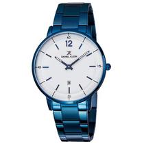 Relogio Analogico Daniel Klein Fiord DK11831-5 Masculino, Metal - Azul