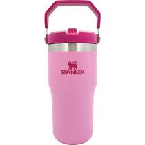 Garrafa Termica Stanley Flip Straw Tumbler com Bico e Alca - Rosa 591ML