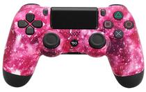 Controle Sem Fio PG Play Game Galaxy para PS4 - Galaxy Pink