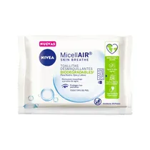 Toallitas Desmaquillantes Nivea Micellair Biodegradables 25 Unidades