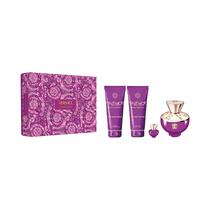 Kit Perfume Versace Dylan Purple Edp 100ML + Locao Corporal 100ML + Gel de Banho 100ML + Miniatura 5ML - Feminino