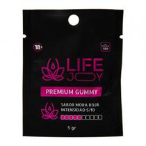 Bala Gelatina Cannabis Recreativo Intensidade 5 Rosa 5G Life Joy