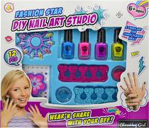 Fashion Star Diy Nail Art Studio - 868-84 (12 Pecas)