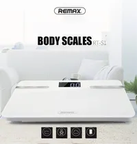 Remax Saúde Bluetooth Inteligente Corpo Escalas Mini-Inteligente Balança Digital de Pesagem para Ios