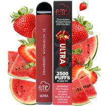 Vape Descartavel Fume Ultra 2500 Puffs com 5% Nicotina - Strawberry Watermelon