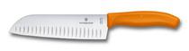 Victorinox Unisex Cuchillo Acero Inoxidable 17CM Orange