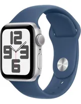 Relógio Apple Watch Se 2 40MM s/M MXEC3LL Silver Denim Sport Band