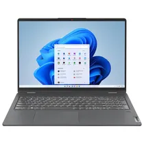 Notebook Ideapad Flex 5 16IAU7 Intel Core i7 1255U Tela Touch Wqxga 16.0" / 16GB de Ram / 1TB SSD - Storm Cinza (82R80000US) (Ingles)
