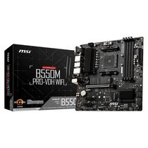 Placa Mãe MSI B550M Pro-VDH Wifi DDR4 Socket AMD AM4 Chipset B550 Micro ATX