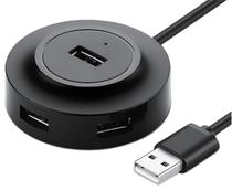 Hub USB 2.0 Sate A-HUB12 4 Portas Preto