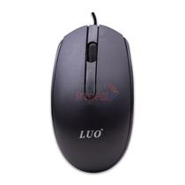 Mouse Wired Optical Dpi Luo LU-3049 com Fio / 1000DPI / USB-A - Preto