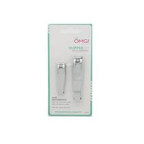 Omg Corta Unas Clipper Set Acero Inoxidable 2PCS Plata