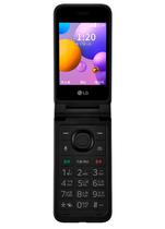 Celular LG Folder 2 LM-Y120K / Tela LCD 2.8/ 8 GB/ 4G Wi-Fi/ Bluetooth / Radio FM - White