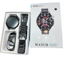 Smart Watch With Double Straps Reloj Fashion Band Smartwatch For Ios Android Mobile Phone