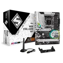 Placa Mãe Asrock B650E Steel Legend Wifi DDR5 Socket AM5 Chipset B650 ATX