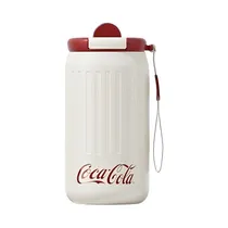 Botella Térmica Coca Cola NS450G1 450ML Blanco - Rojo