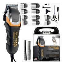 Maquina de Cortar Cabelo Wahl Extreme Grip MC3 79465-208 - 10 Em 1 - 110V - Preto e Amarelo