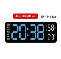 Reloj Digital AC-T6863 Blue 23X7.5X3.5 CM