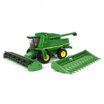 John Deere 1/64 Combine 9610 W/Grain And Corn Grain Head 45871