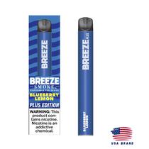 Vape Pod Descartavel Breeze Plus Edition 800 Puffs 3.5ML / 5% Nic / 650MAH - Blueberry Lemon