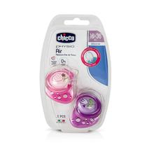 Chicco Nursery Chupete Physio Air Rosa Sil 16-36M 2 PCS Detalles En El Producto 16-36M Rosa