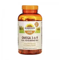 Ômega 3,6,9 Sundown 200 Softgels