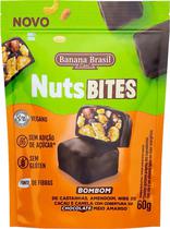 Chocolate Nuts Bites Bombom de Castanhas, Amendoim, Nibs de Cacao e Canela - 60G